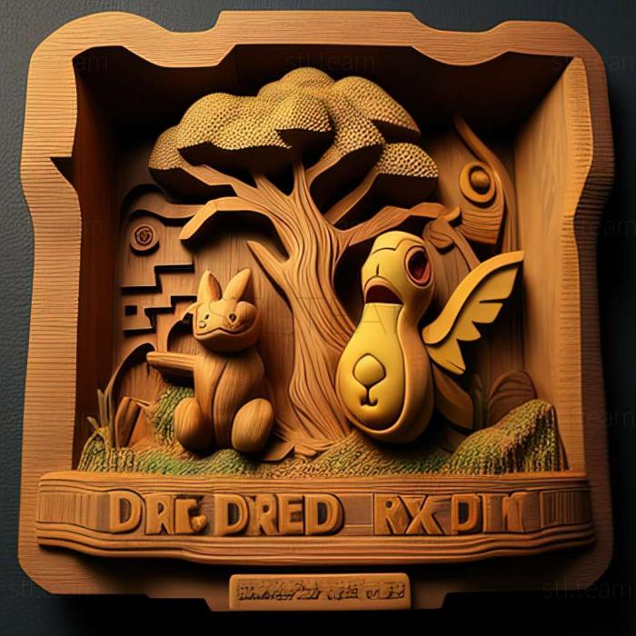 3D model Pokmon Mystery Dungeon Rescue Team DX game (STL)